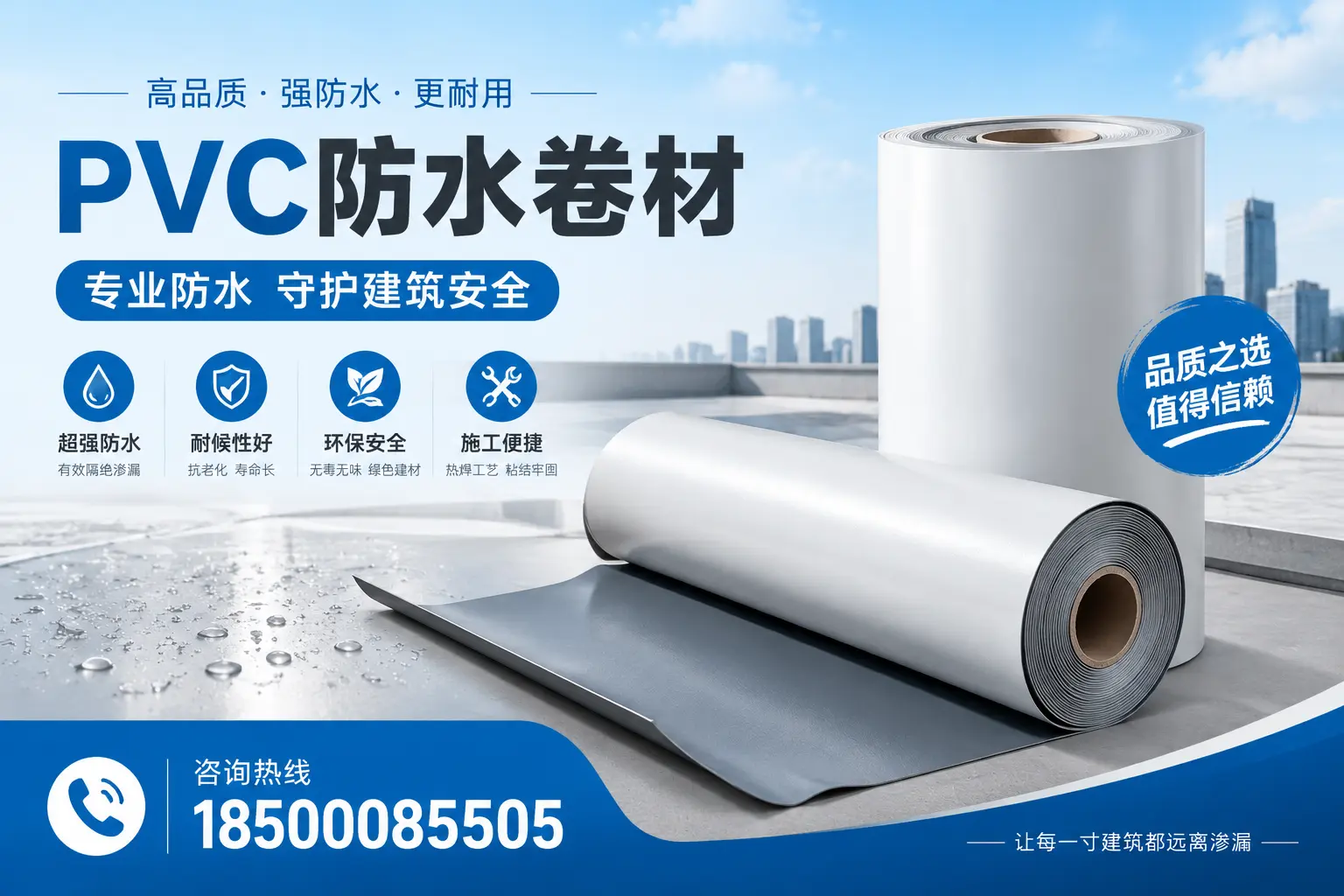 黔东南地区pvc防水卷材的市场现状与发展趋势